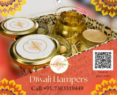 Ambrosia Diwali Hampers - Buy Best Quality Ladoos Online